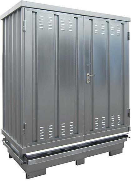kaiserkraft Conteneur de stockage pour substances dangereuses pour le stockage passif de substances inflammables (300 l)