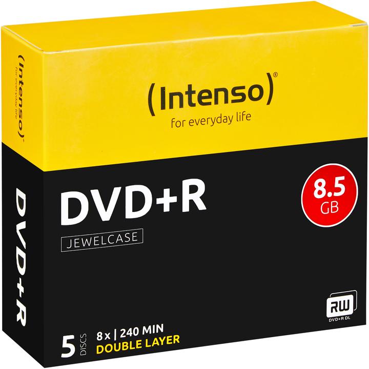 Immagine prodotto Intenso DVD+R DL 8.5GB/240min (5 x)