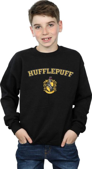 Actual product image Boys Hufflepuff Crest Sweatshirt (116)