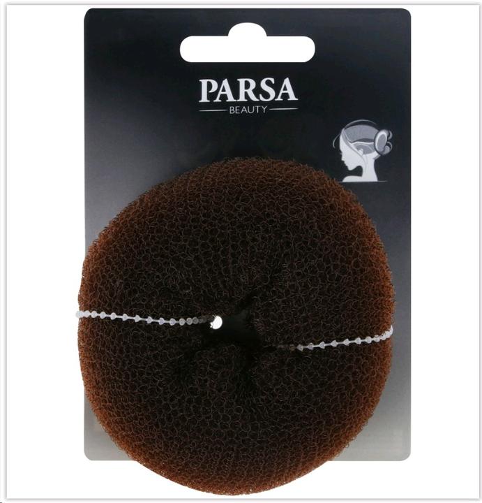 Actual product image Parsa Beauty PARSA Hair Donut, brown Large (Node roller)