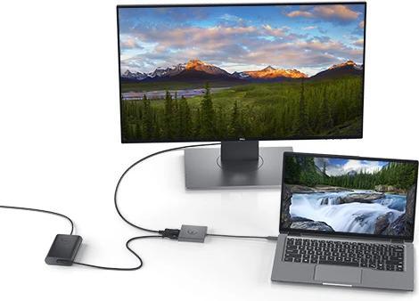Produktbild Dell USB-C zu (HDMI, DP, 18 cm)