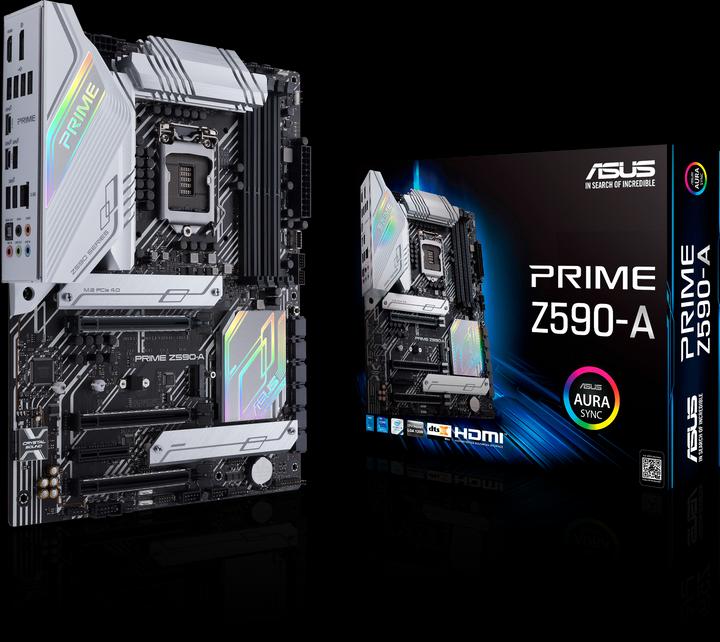 Productafbeelding ASUS PRIME Z590-A (LGA 1200, Intel Z590, ATX)