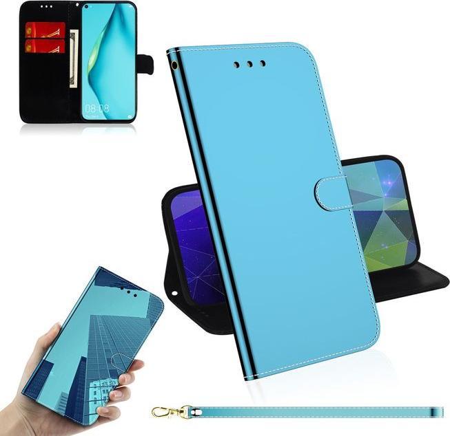 Actual product image MU Style Mirror Surface Bookcover Series (Huawei P40 Lite)