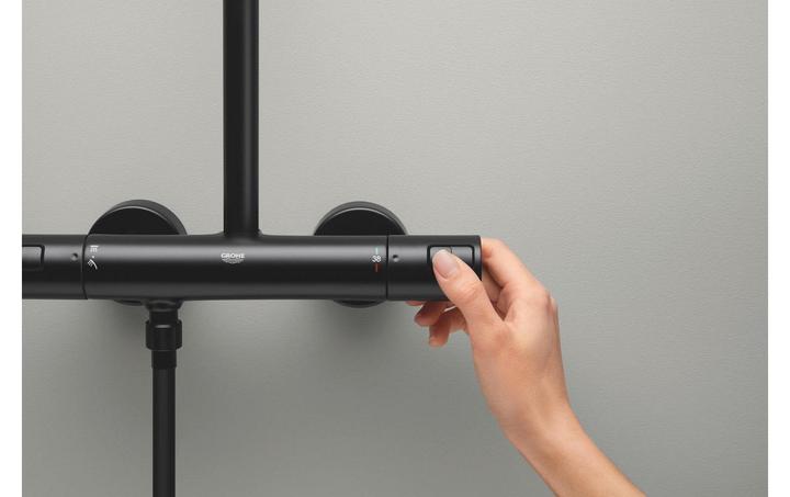 Actual product image Grohe Vitalio Start System 250 Duschsystem mit Thermostatbatterie, Schweizer Stichmass, variable Bohrlöche