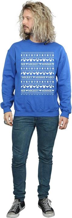 Produktbild Disney Mickey And Minnie Christmas Fair Isle Sweatshirt (M)