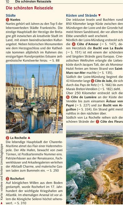 Produktbild Reiseführer Französische Atlantikküste - Poitou (Deutsch, Heike Bentheimer, 2024)
