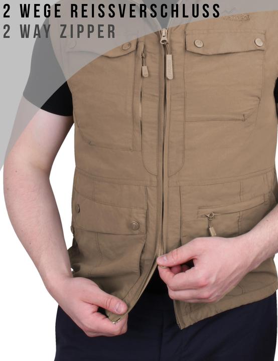 Immagine prodotto Normani Gilet da uomo per esterni Kudu - 1485 (10)