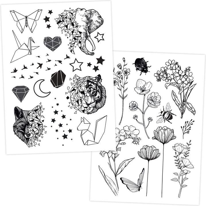 Produktbild Papierdrachen 100 Kindertattoos