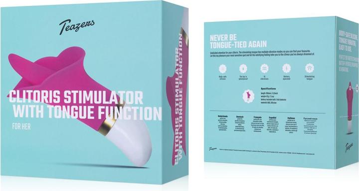 Produktbild Teazers Klitoris-Stimulator mit Zunge