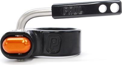 Paul Component Engineering Paul Component Schnellspann-Sattelklemme, 31.8mm, black/orange