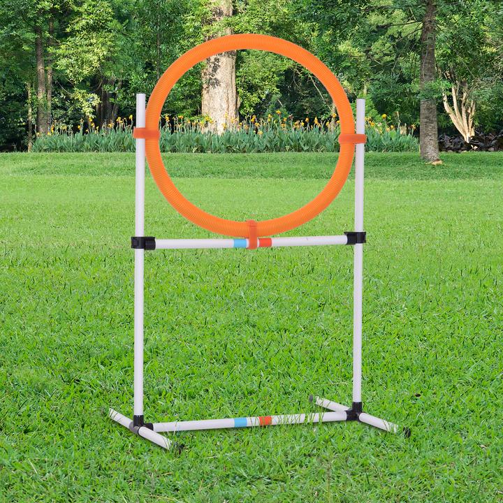 Produktbild PawHut Hundetrainingsset mit Springring (Agility)