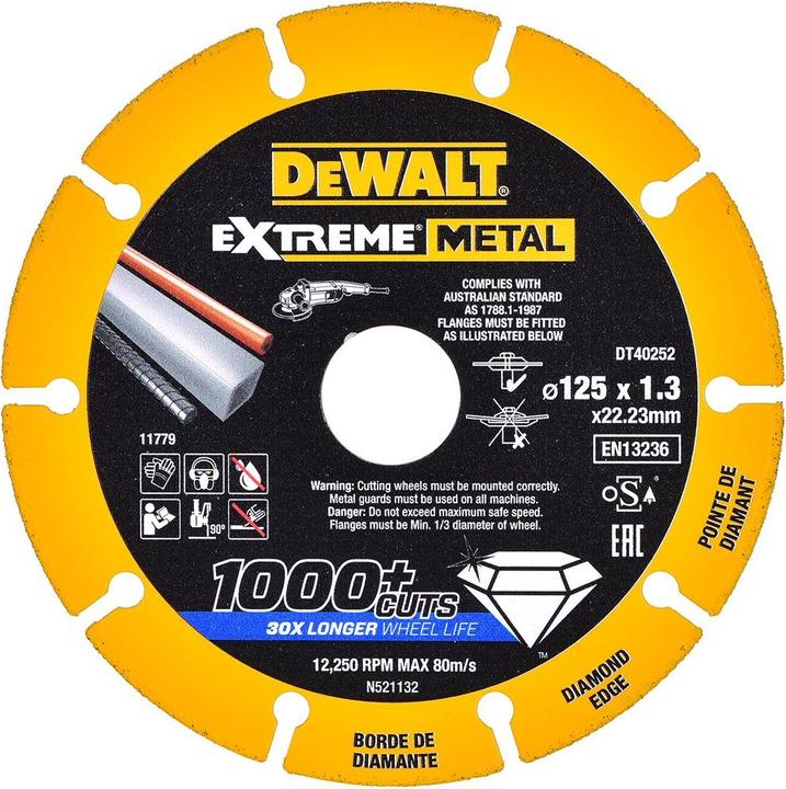 Immagine prodotto DeWalt DCG405P3 (125 mm)