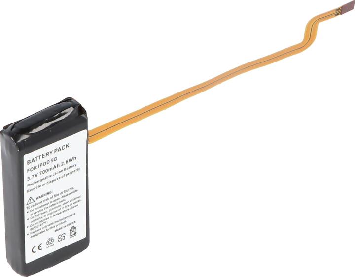 Image du produit AccuCell Batterie Apple iPod 5G vidéo 60GB 616-0232