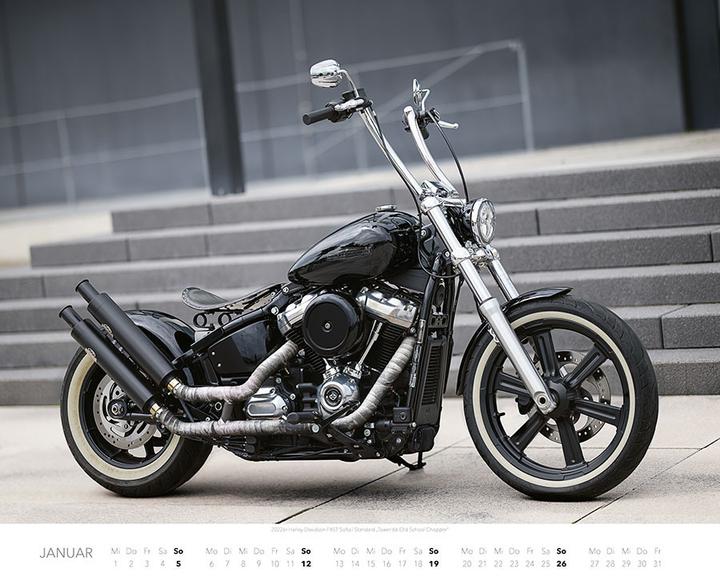 Produktbild Best of Harley Davidson Kalender 2025 (Harter Einband, Deutsch)