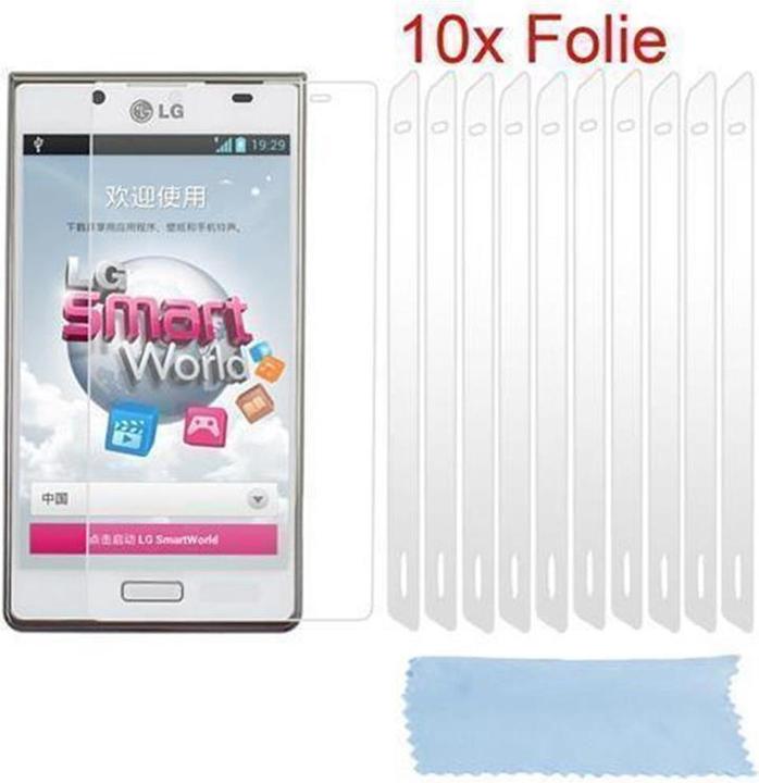 Actual product image Cadorabo 10x protective film (1 Piece, LG G2)