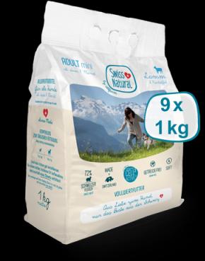 Produktbild Swiss natural Soft ADULT Lamm & Kartoffel (Adult, 9 Stk., 1000 g)