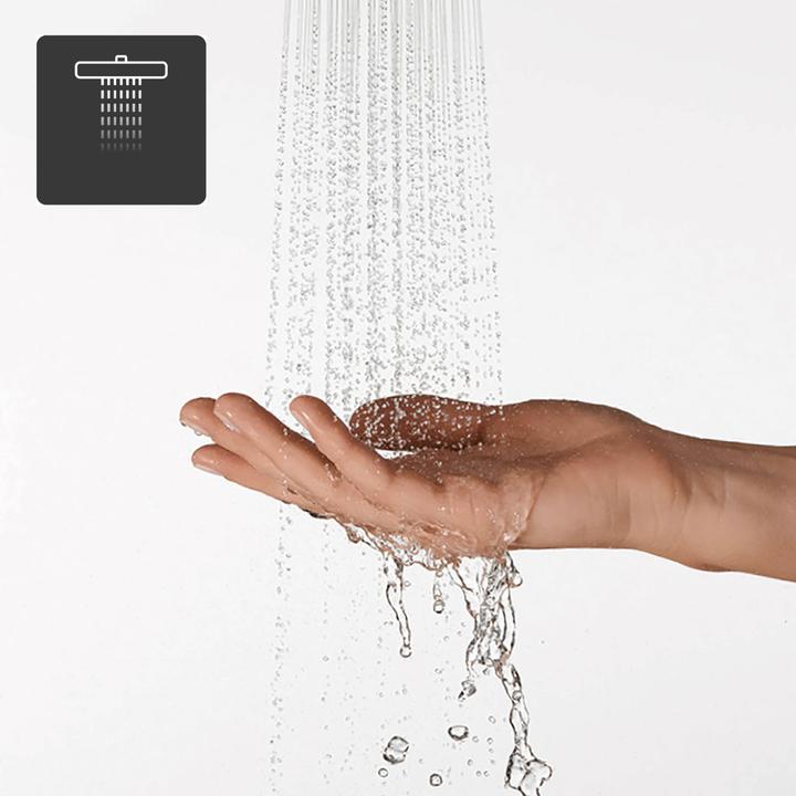 Produktbild Duravit Kopfbrause 1 jet, 230 chrom / weiss (1 Strahlarten, 24 l/min)