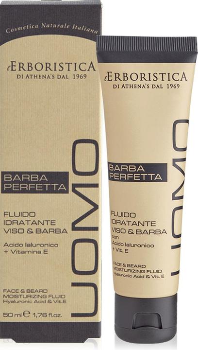 Immagine prodotto L'Erboristica di Athena's L'ERBORISTICA UOMO Fluido Idratante 50ml Viso e Barba Texture Extra Leggera