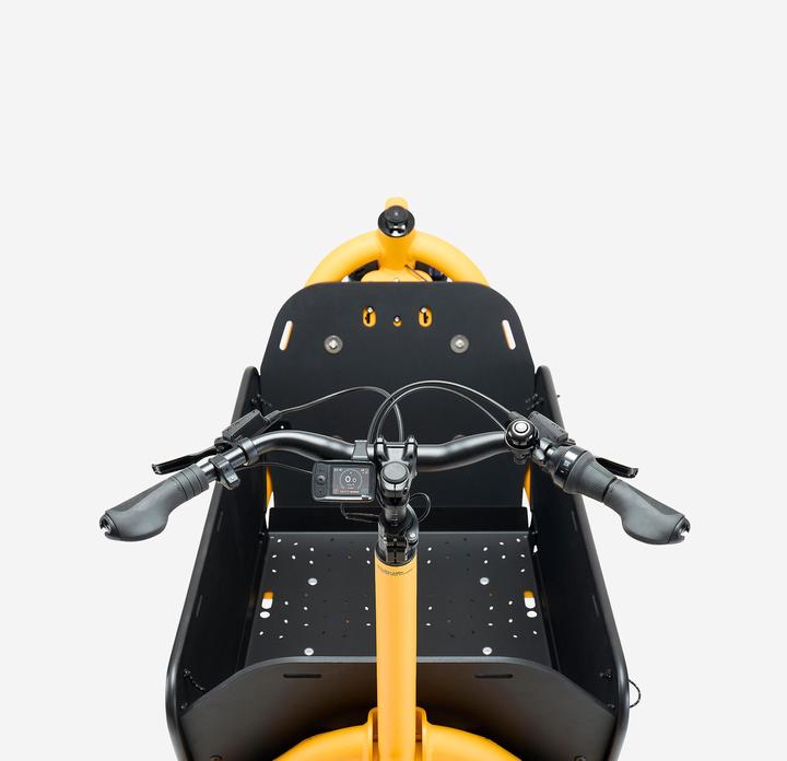 Image du produit Btwin Vélo cargo électrique biporteur F900E BOX jaune