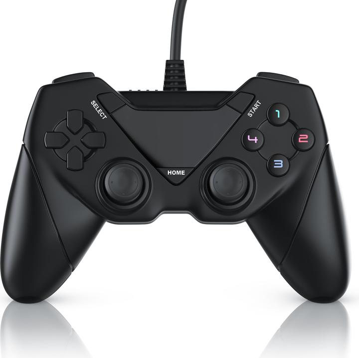 Immagine prodotto CSL Set di 2x Gamepad, controller USB di gioco per Android, PC / PS3 / Playstation / Direct-Input / (Android, PC)