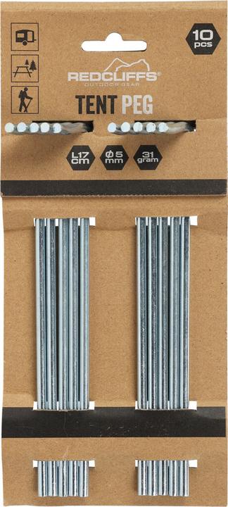 Productafbeelding Redcliffs Tentharingen Ijzer 17cm Set 10st