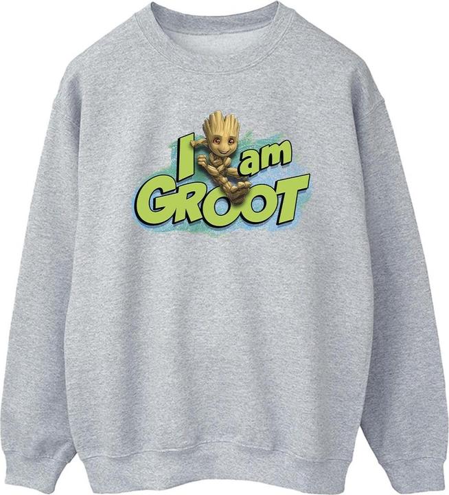 Produktbild Guardians Of The Galaxy I Am Groot Jumping Sweatshirt (XXL)