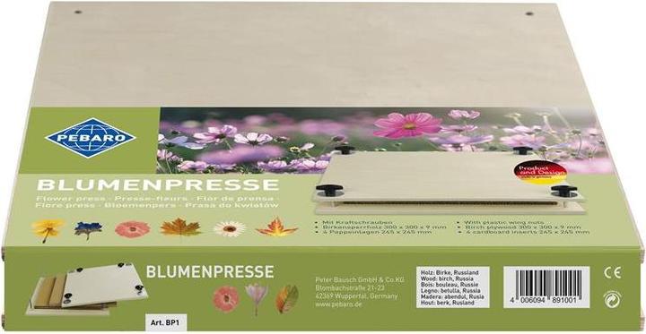 Produktbild Opitec Blumenpresse