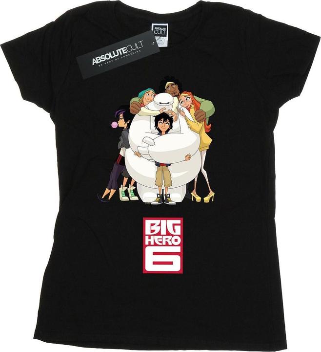 Actual product image Disney Womens/Ladies Big Hero 6 Baymax Hug Cotton T-Shirt (M)