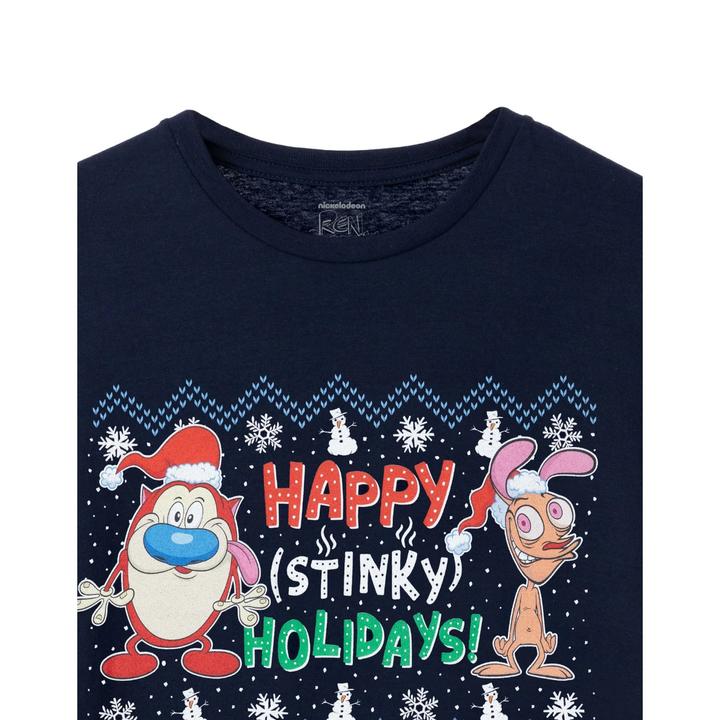 Produktbild Ren & Stimpy Happy Stinky Holidays TShirt (XXL)
