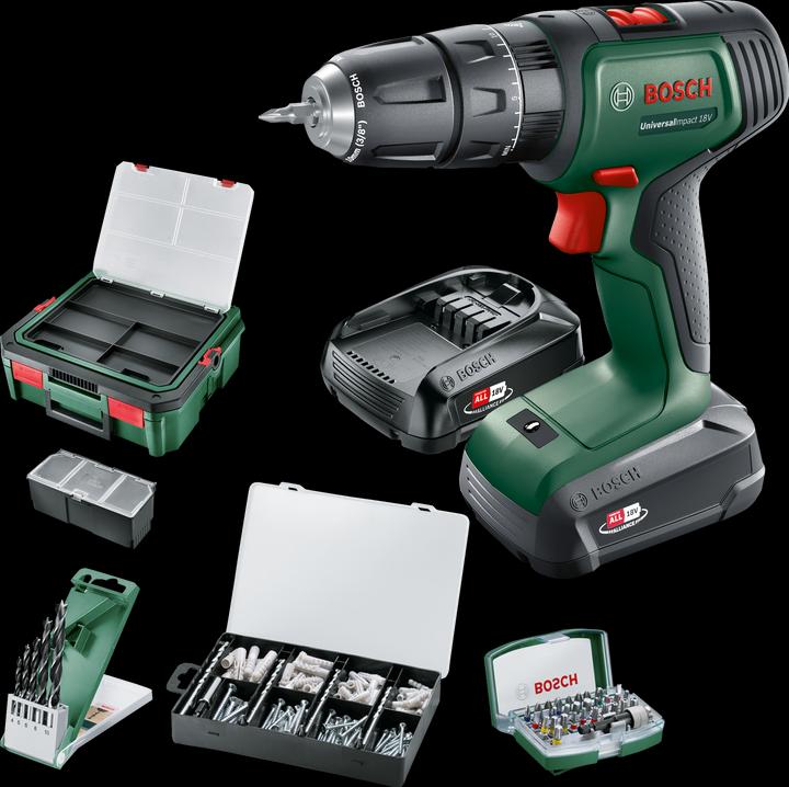 Bosch Home & Garden Universal Impact (Akkubetrieb)