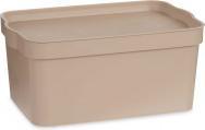 Image du produit Kipit boîte en plastique avec couvercle 7,5l beige (7.50 l)