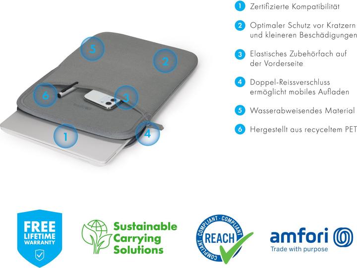 Immagine prodotto Dicota Eco Slim (13.50", Microsoft)