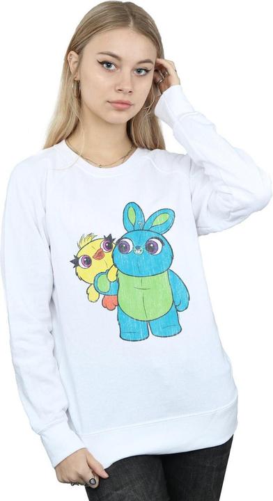 Immagine prodotto Disney Toy Story 4 Ducky And Bunny Distressed Pose Felpa Donna (S)