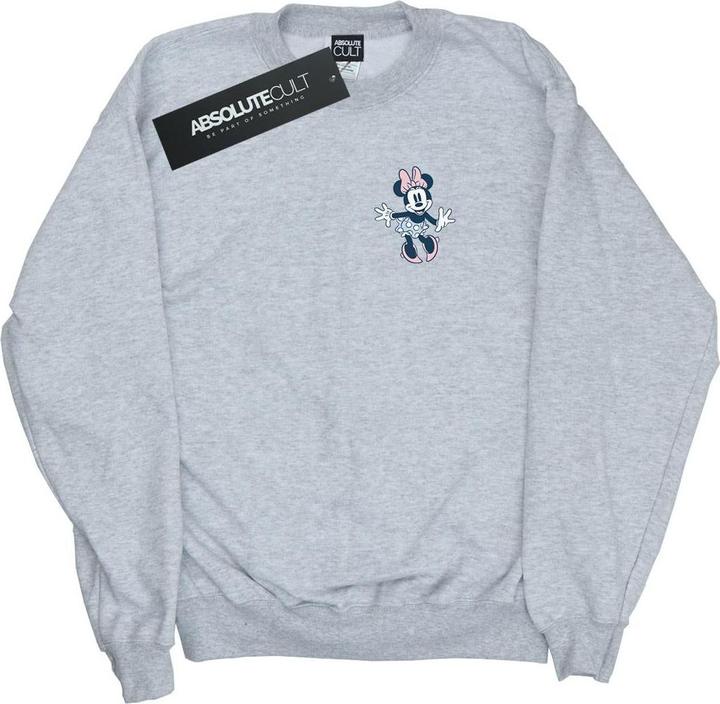 Actual product image Disney Womens/Ladies Minnie Mouse Dancing Chest Sweatshirt (M)