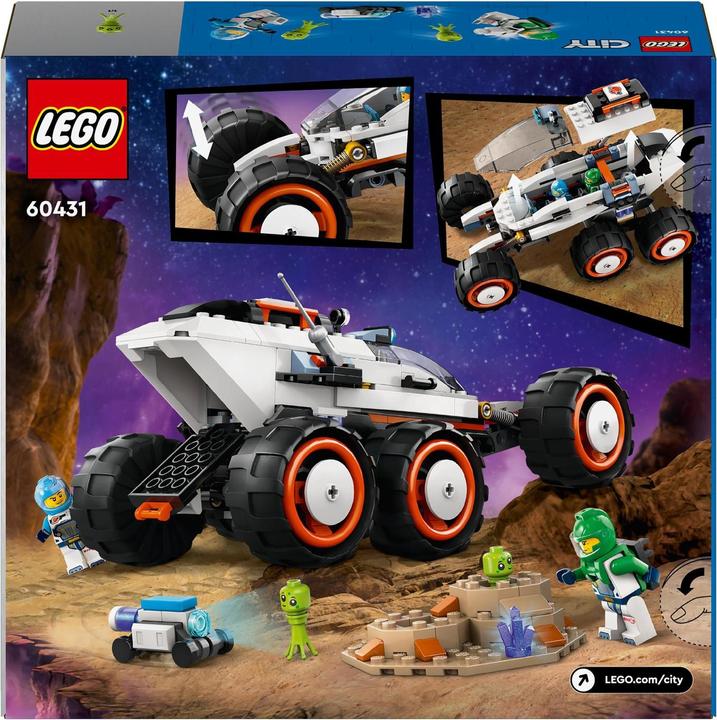Produktbild LEGO Weltraum-Rover mit Ausserirdischen (60431, LEGO City)