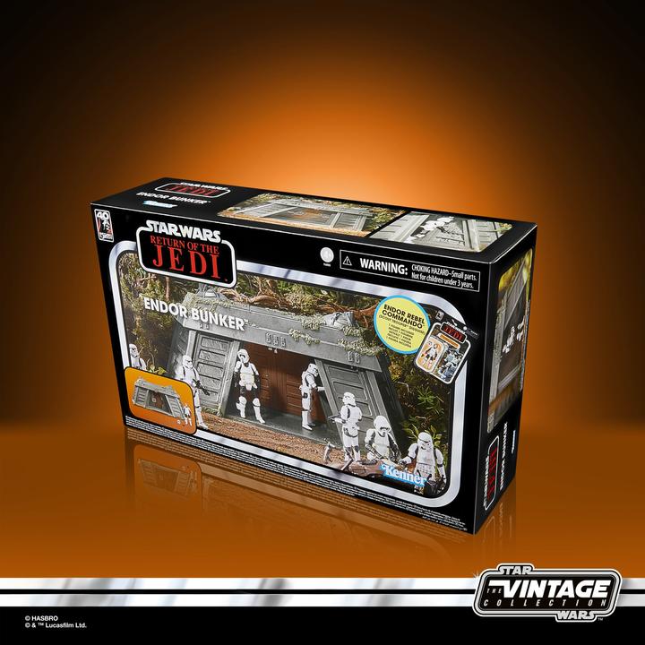 Produktbild Hasbro Star Wars Episode VI Vintage Collection - Playset Endor Bunker mit Endor Rebel Commando