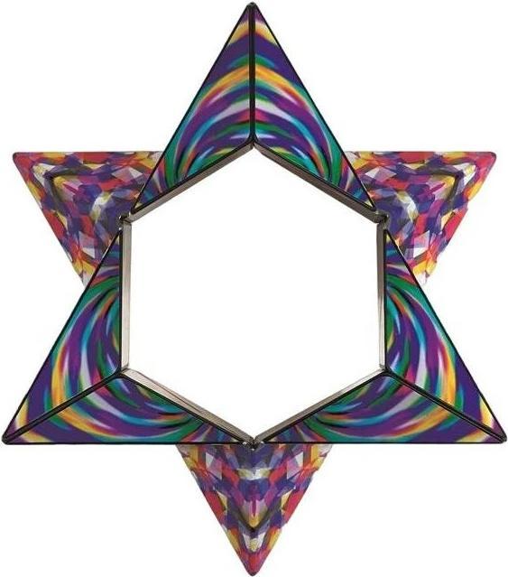 Actual product image Shashibo Cube Confetti - by Artist Laurence Gartel (Multilingual)