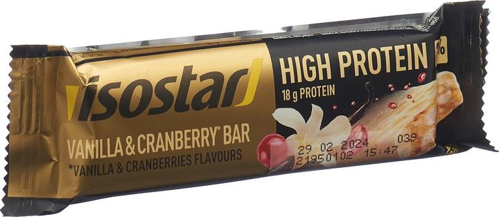 Produktbild Isostar High Protein (Cranberry, Vanille, 1 Stk., 55 g)