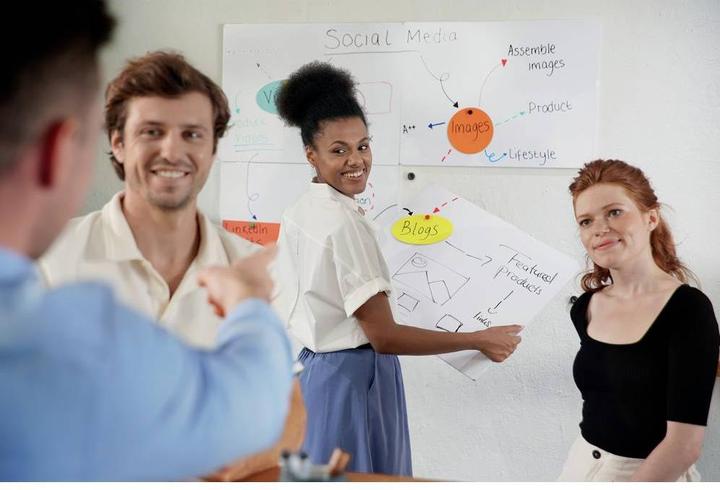 Actual product image Nobo Whiteboard Frameless (45 x 45 cm)