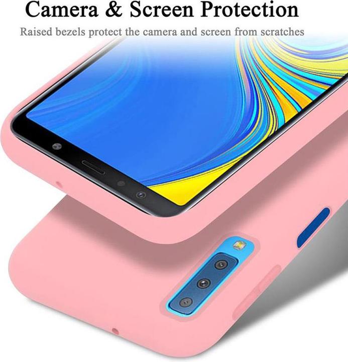 Immagine prodotto Cadorabo Copertura della cassa del silicone liquido TPU (Samsung Galaxy A7 (2018))