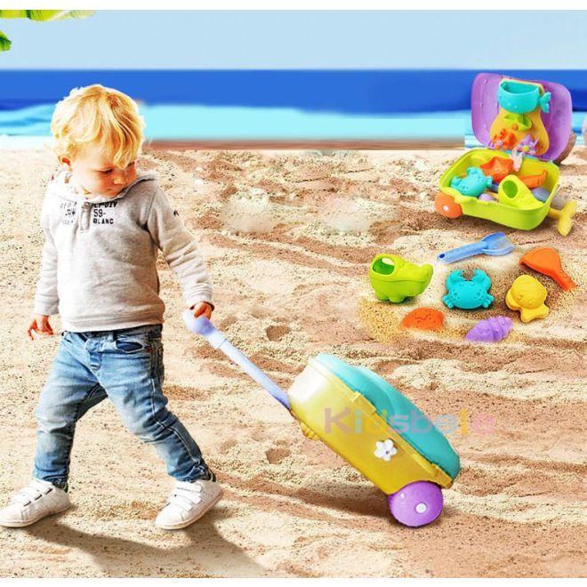 Actual product image MU Classic Kit Series Sand Toy Set Suitcase
