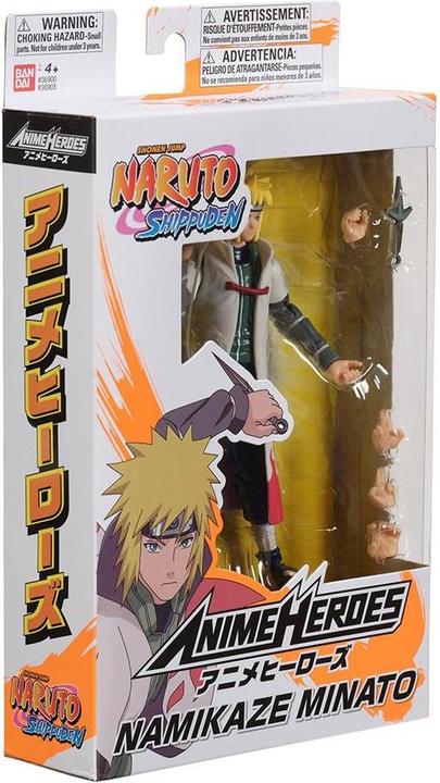Image du produit Bandai Naruto Shippuden Anime Heroes - Minato Namikaze