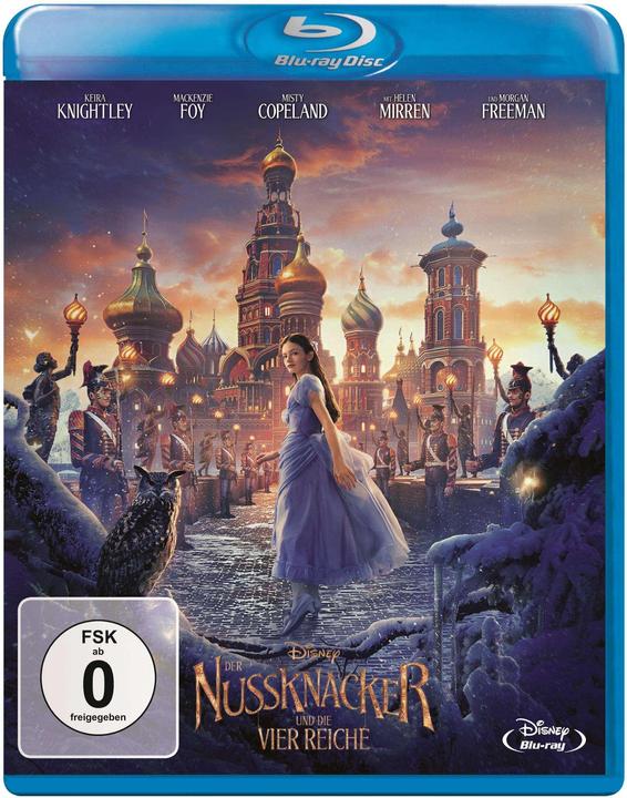 Actual product image The Nutcracker and the Four Realms Blu Ray (Blu-ray, 2018, English, German, Italian)