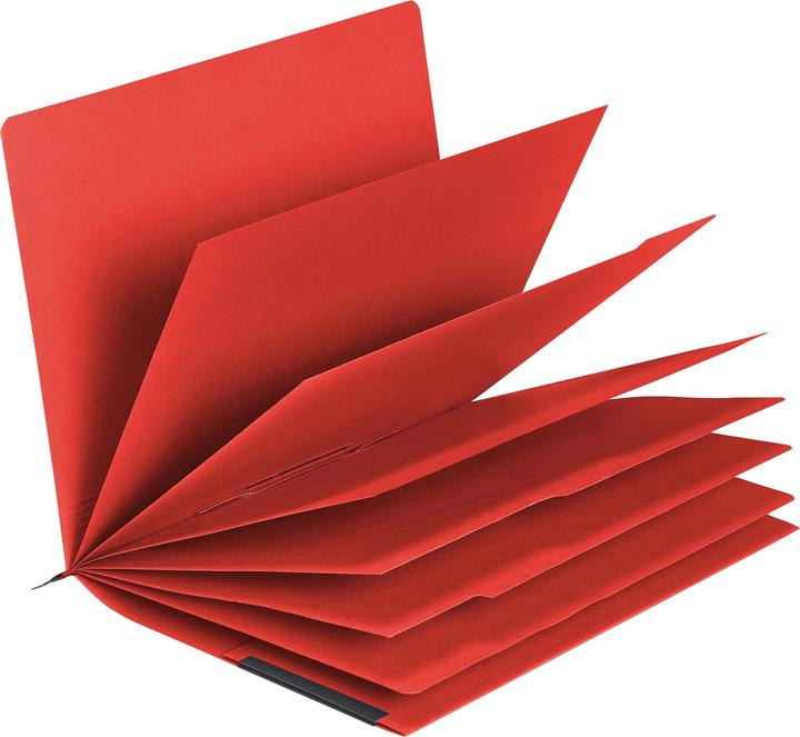 Produktbild Falken Personalhefter UniReg DIN A4 kaufmännische Heftung Kraftkarton rot (A4, 20 x)