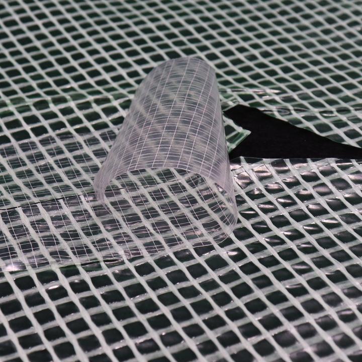Actual product image Aquagart 8x Reparaturklebeband I Gewächshausfolie Gitterfolie UV beständig 8cm x 15m (80 mm)