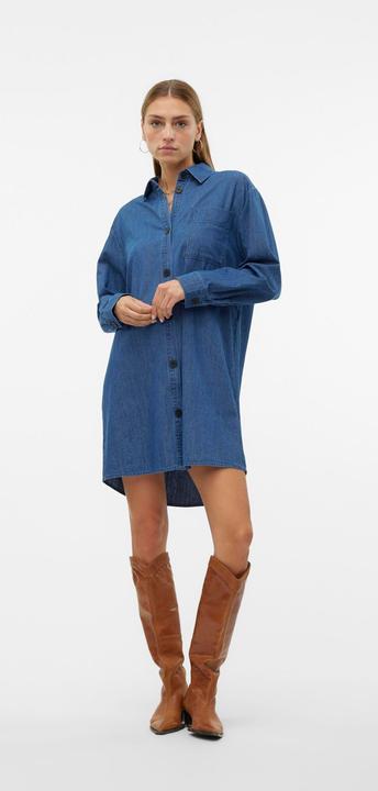 Produktbild Vero Moda VMELOISE Kurzes Kleid Jeanskleid (XS)