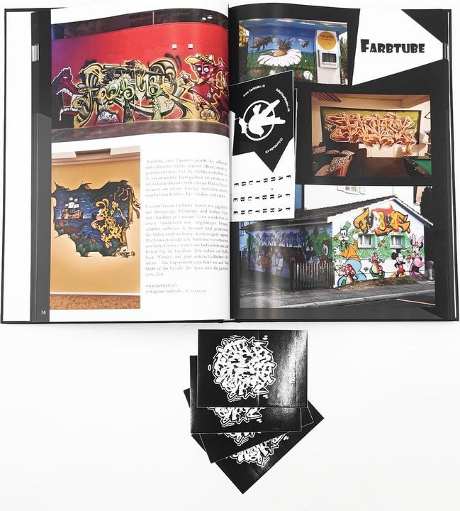 Image du produit Mini Farb U DINI Livre de graffiti bernois (Suisse-allemand, Neas et Malik)