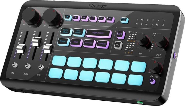 Actual product image Ulanzi AX01 UCaster Live Streaming Sound Card