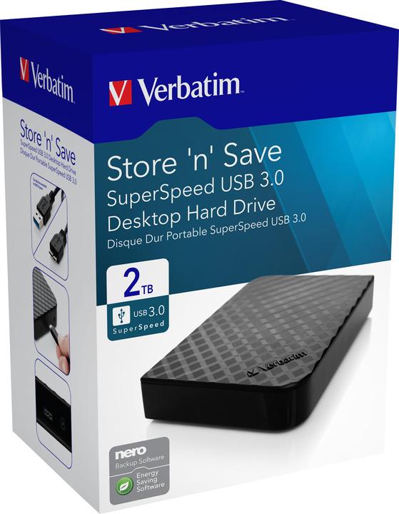 Produktbild Verbatim Store 'n' Save (2 TB)