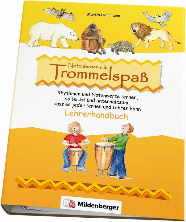 Produktbild Notenlernen mit Trommelspass (Deutsch, Martin Herrmann, 2018)
